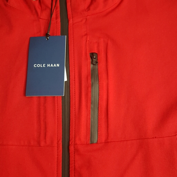 NWT COLE HANN GRAND OS RAIN JACKET - Picture 3 of 7